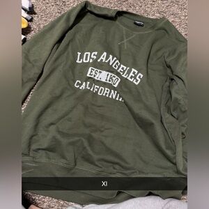 Green Los Angeles Sweatshirt